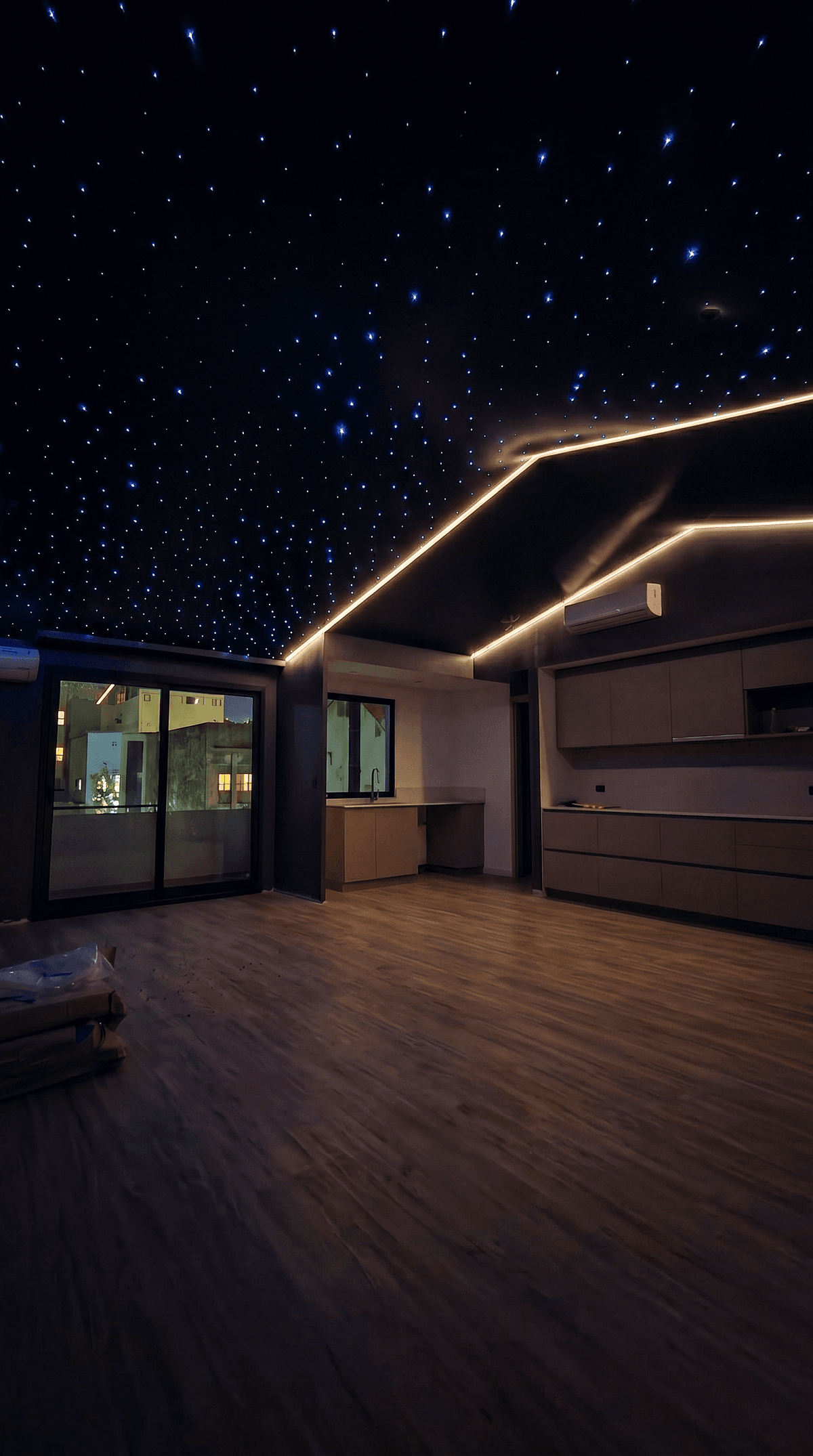 Cielo estrellado residencial